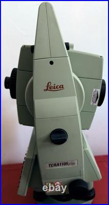Leica TCRA1105 Plus 5 Ext Range Motorized Auto Target Total Station