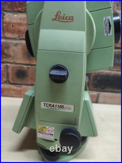 Leica TCRA1105 Plus 5 Ext Range Motorized Auto Target Total Station