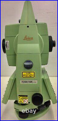 Leica TCRA1105plus Auto Pointing auto Tracking Total Station Untested