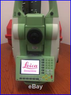 Leica TCRA1201+ R1000 Survey Total Station Excellent Condition