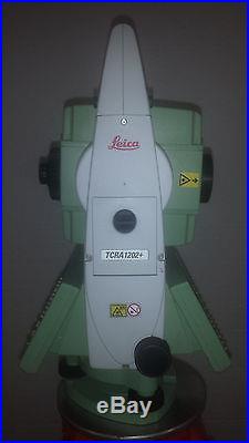 Leica TCRA1202 PLUS 2 Reflectorless Total Station with Dual Display