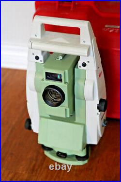 Leica TCRP1203+ R1000 3 Robotic Reflectorless Total Station Setup with CS15