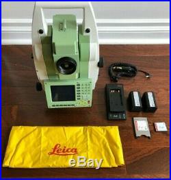 Leica TCRP1203+ R1000 TOTAL STATION, CALIBRATED & CERTIFIED, SURVEYING KIT