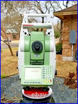 Leica TCRP1203 R300 3 Robotic Reflectorless Survey Total Station with RH16