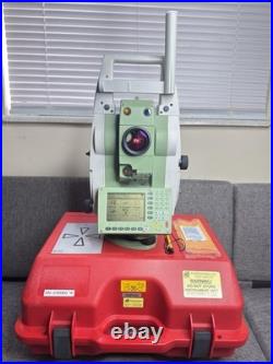 Leica TCRP1203 R300 3 Robotic Reflectorless Total Station/W RH1200 Radio Handle