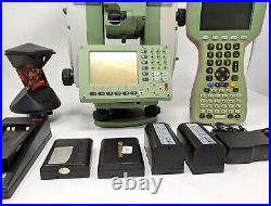 Leica TCRP1203 R300 3 Robotic Total Station Allegro XE SurvCe 360 Prism Kit