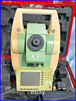 Leica TCRP1203 R300 Total Station. Used surplus with Calibration Cert. New batte