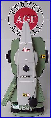 Leica TCRP1205 R100 Total Station Robotic Calibrated Free World wide Shipping