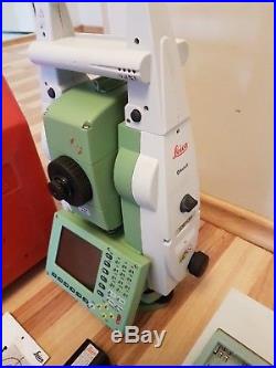 Leica TCRP1205 R100 robotic total station set with RX1250TC