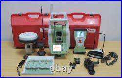 Leica TCRP1205+ R1000 5 Robotic Reflectorless Total Station EDM ATR GNSS CS15