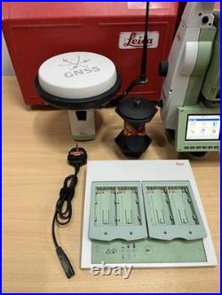 Leica TCRP1205+ R1000 5 Robotic Reflectorless Total Station EDM ATR GNSS CS15