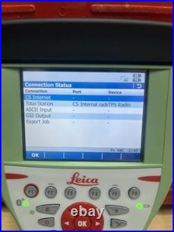 Leica TCRP1205+ R1000 5 Robotic Reflectorless Total Station EDM ATR GNSS CS15