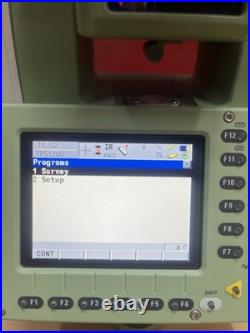 Leica TCRP1205+ R1000 5 Robotic Reflectorless Total Station EDM ATR GNSS CS15