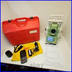 Leica TCRP1205+ R1000 Total Station Case Charger Battery Certificate inc vat#3