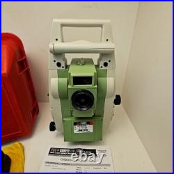 Leica TCRP1205+ R1000 Total Station Case Charger Battery Certificate inc vat#3