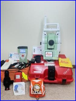 Leica TCRP1205+ R400 5? Robotic Total Station- with CS15 Data Collector Kit