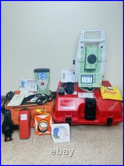 Leica TCRP1205+ R400 5? Robotic Total Station- with CS15 Data Collector Kit