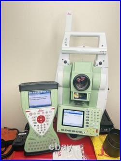 Leica TCRP1205+ R400 5? Robotic Total Station- with CS15 Data Collector Kit