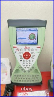 Leica TCRP1205+ R400 5? Robotic Total Station- with CS15 Data Collector Kit