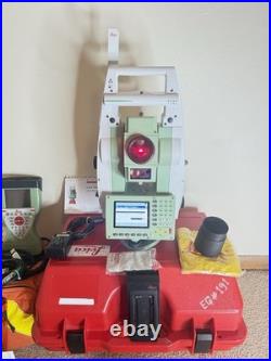 Leica TCRP1205+ R400 5? Robotic Total Station- with CS15 Data Collector Kit