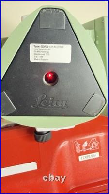 Leica TCRP1205+ R400 5? Robotic Total Station- with CS15 Data Collector Kit