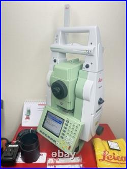 Leica TCRP1205+ R400 5? Robotic Total Station- with CS15 Data Collector Kit