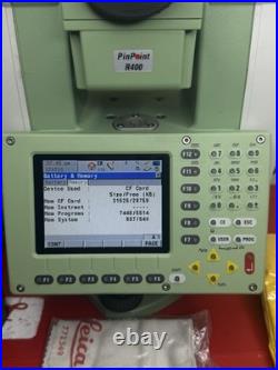 Leica TCRP1205+ R400 5? Robotic Total Station- with CS15 Data Collector Kit