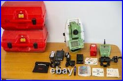 Leica TCRP1205 robotic total station full set with power search