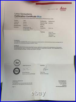Leica TM60 0.5 R1000 Monitoring Only Total Station Serviced & Boxed