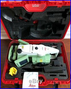 Leica TOTAL STATION TCR1203+ R1000, CALIBRATED & CERTIFIED, SURVEYING KIT