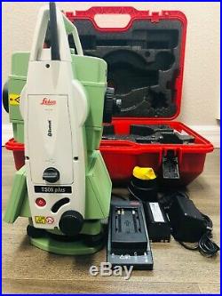 Leica TS06 Plus 1'' R500 Reflectorless Total Station, For Surveying