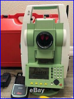 Leica TS06 Plus 3'' R500 Reflector-less Total Station, For Surveying