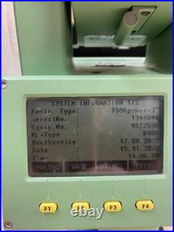 Leica TS06 Power 3 R400 Total Station