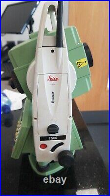 Leica TS06 Power R400 5 Reflectorless Total Station Serviced and Calibrated