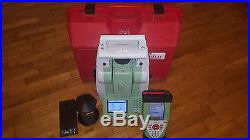 Leica TS12 7 Robotic Total Station, Leica CS10 controller and 360 Prism
