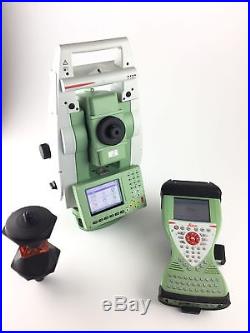 Leica TS12 P 5 R400 (Demo Model), CS15 with SmartWorx, Robotic Total Station Kit