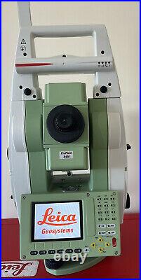 Leica TS12 P 5 R400 w PS Total Station & CS15 3.5G Controller