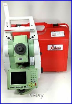 Leica TS12 R400 Powersearch Robotic Total Station with RH17 Handle