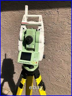Leica TS12 R400 Robotic Total Station with CS15 & Software knot Trimble Topcon