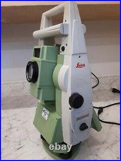 Leica TS12 R400 Robotic Total Station with CS15 & Software knot Trimble Topcon