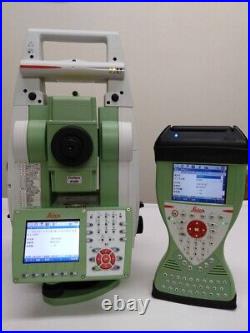 Leica TS15P 5 R1000 Robotic Total Station with CS15 Controller Set free ship