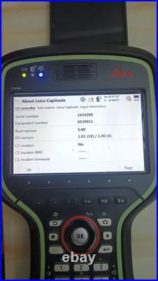 Leica TS16 I R1000 1 Imaging Robotic Total Station With CS20 Controller Leica TS16 I R1000 1 Imaging Robotic Total Station With CS20 Controller