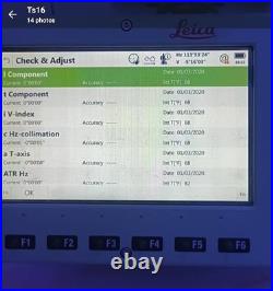 Leica TS16 I R1000 1 Imaging Robotic Total Station With CS20 Controller Leica TS16 I R1000 1 Imaging Robotic Total Station With CS20 Controller