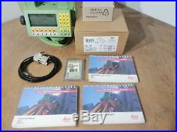 Leica Tc1103 Total Station With New Batteries + Carry Case Tc-1103