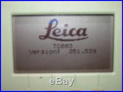 Leica Tc803 Total Station