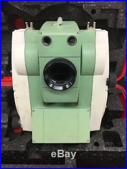 Leica Tca1201 Total Station For Parts Or Repair Free Shipping