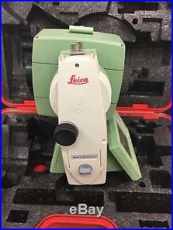 Leica Tca1201 Total Station For Parts Or Repair Free Shipping