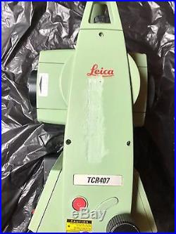 Leica Tcr 407 Total Station For Surveying