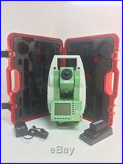 Leica Tcr1202r300 2 Total Station For Surveying One Month Warranty