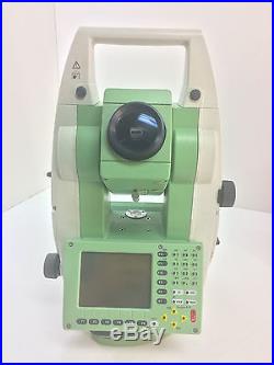Leica Tcr1203r300 3 Total Station For Surveying One Month Warranty